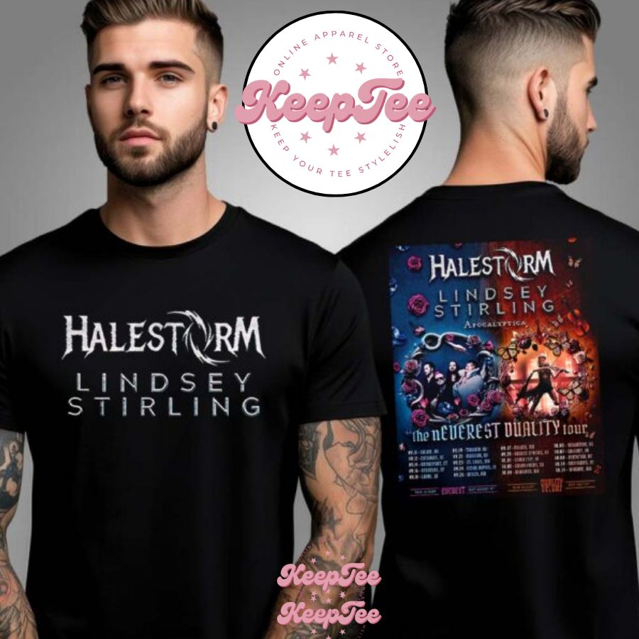 Lindsey Stirling And Halestorm The Neverest Deality Tour 2025 Schedule Shirt