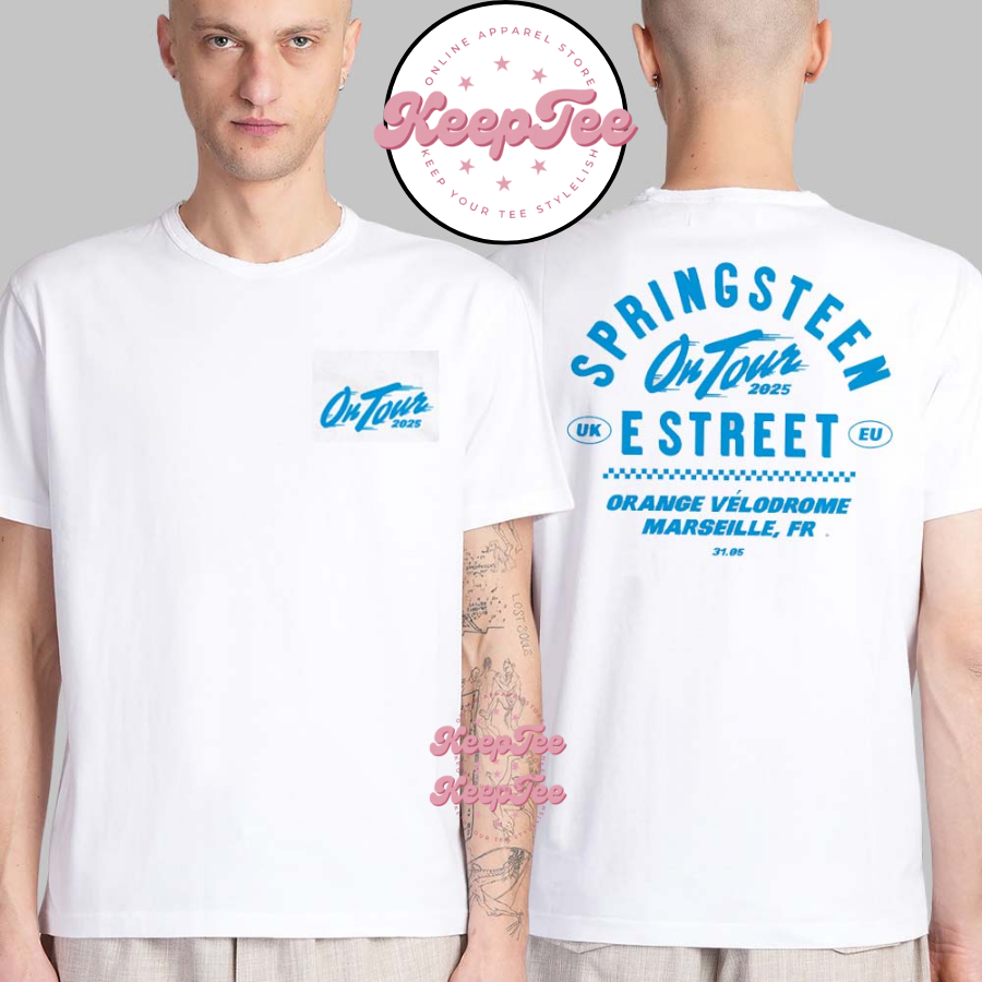Bruce Springsteen And E Street Band On Tour 2025 Shirt
