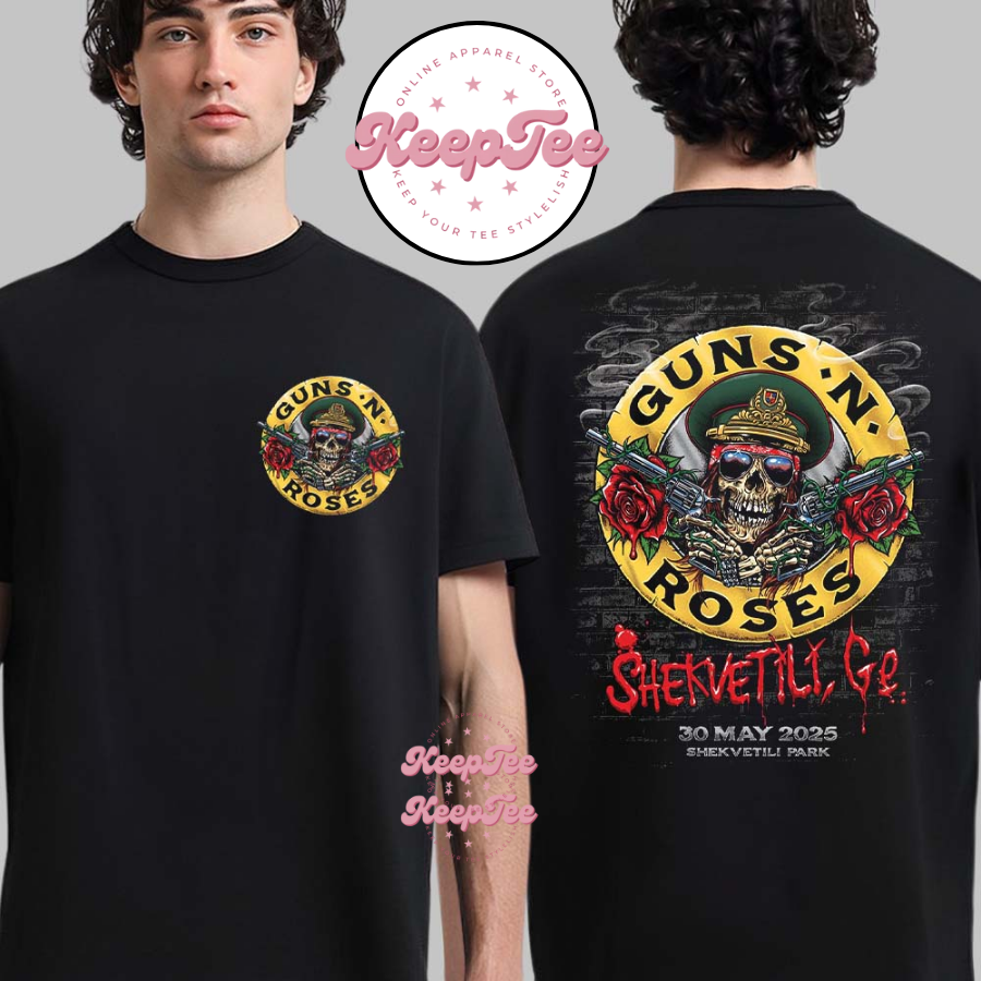 Guns N Roses Shekvetili Georgia 2025 Shirt