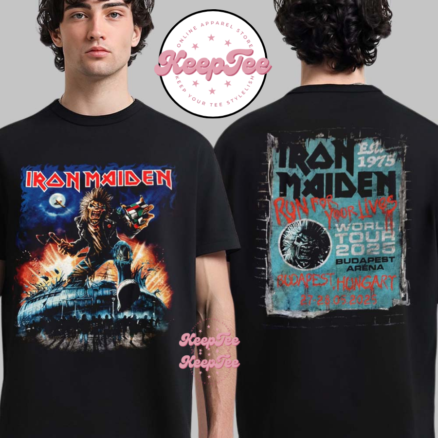 Iron Maiden Run For Your Tour 2025 Shirt