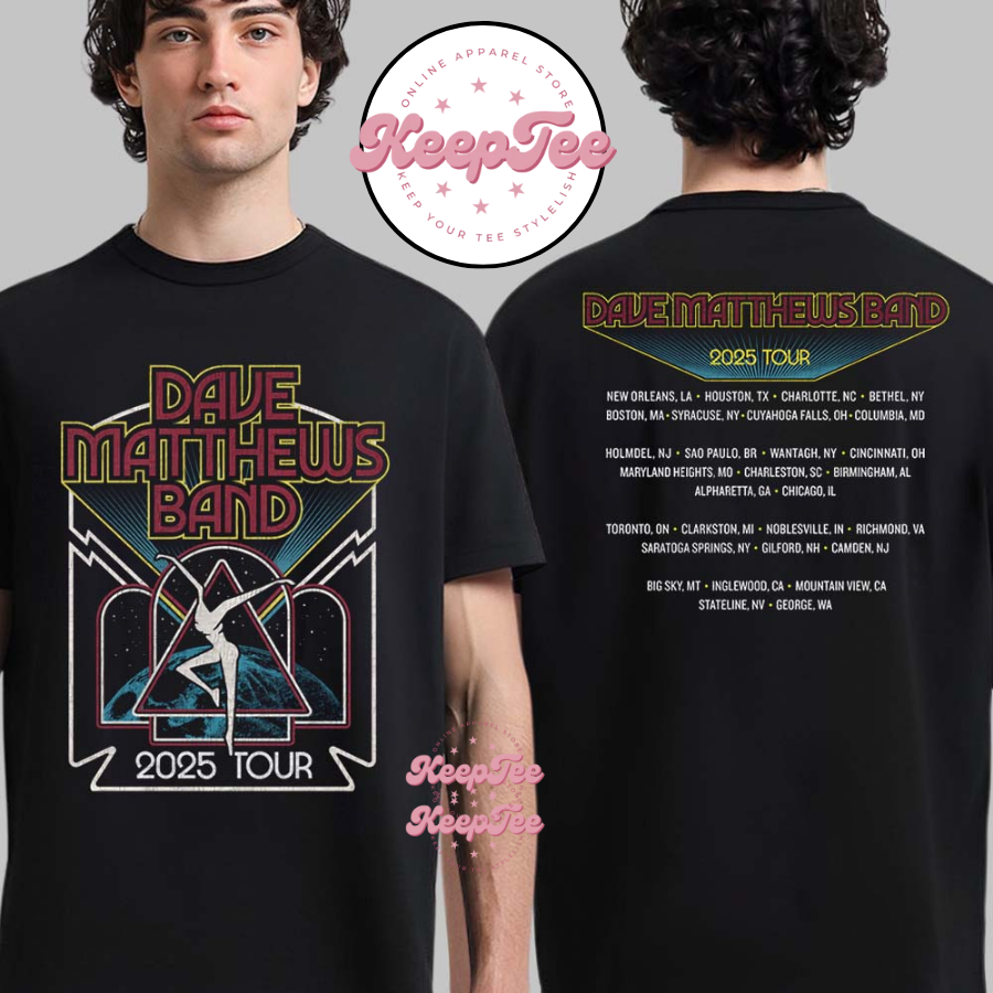 Dave Matthews Band 2025 Tour Shirt