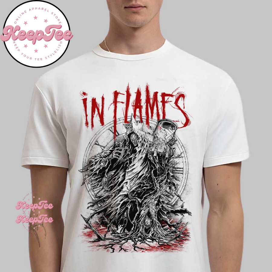 In Flames Europe Tour 2025 Merch End Of Time Classic Shirt