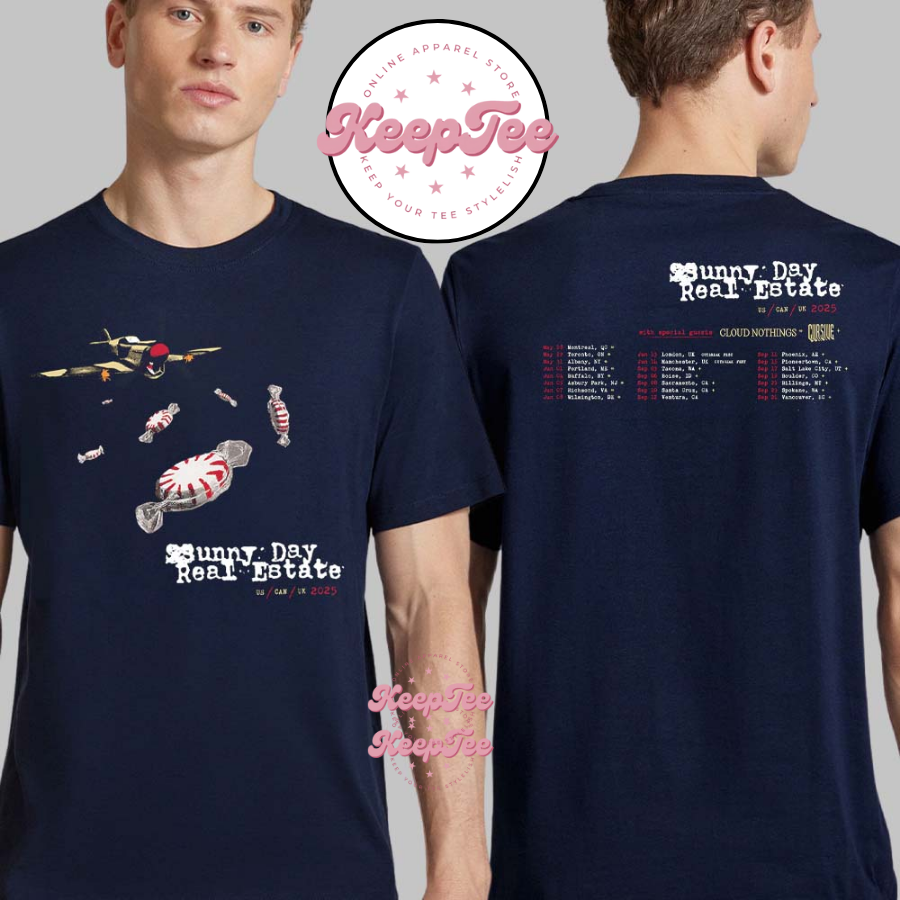 Sunny Day Real Estate Us Canada And Uk 2025 Tour Schedule Tour Dates Shirt