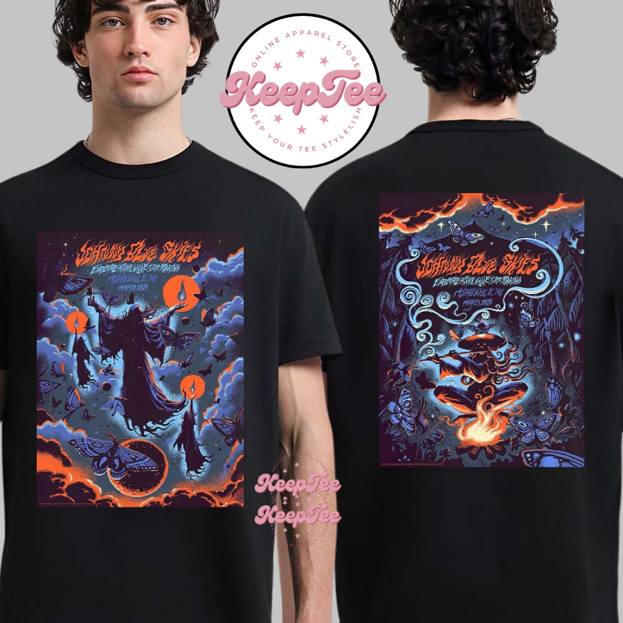 Johnny Blue Skies Asheville North Carolina 2025 Shirt