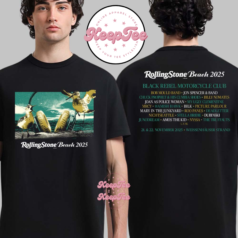 Rollingstone Beach 2025 Howl Europe Tour 2025 Full Lineup In Weissenhauser Strand 2025 Shirt