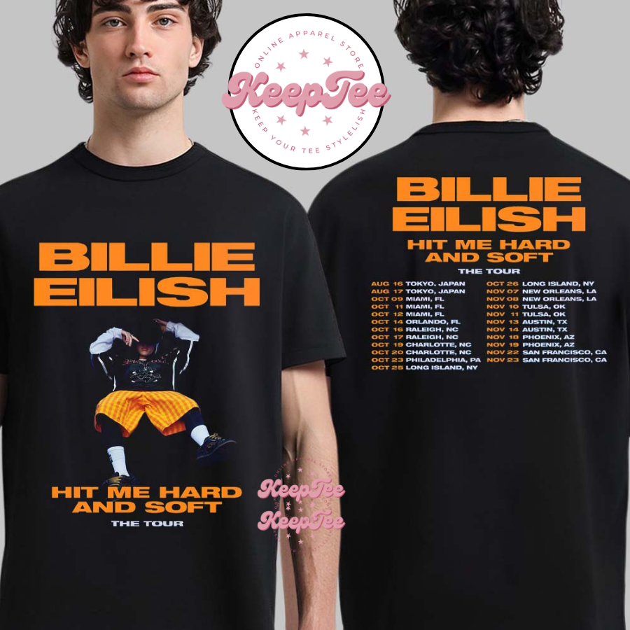 Billie Eilish Hit Me Hard And Soft The Tour Part 2 2025 Schedule Tour Dates Shirt