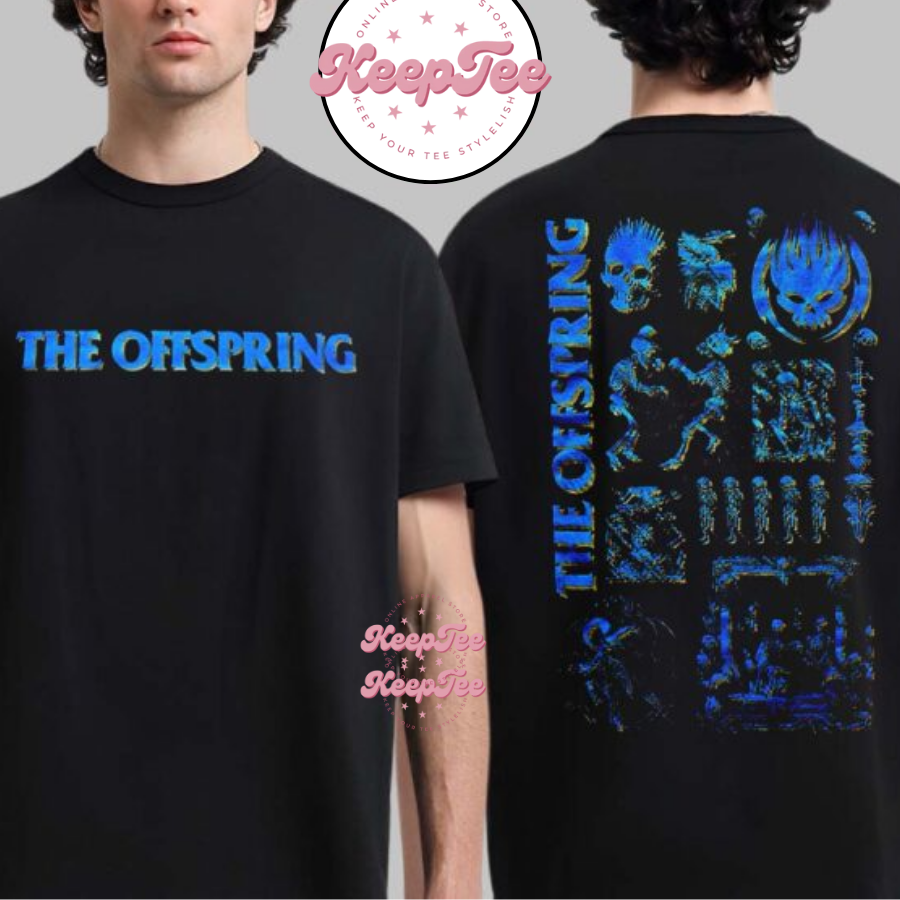 The Offspring Supercharged Worldwide 2025 Tour Merchandise Japan Australia Exclusive Two Sided Shirt