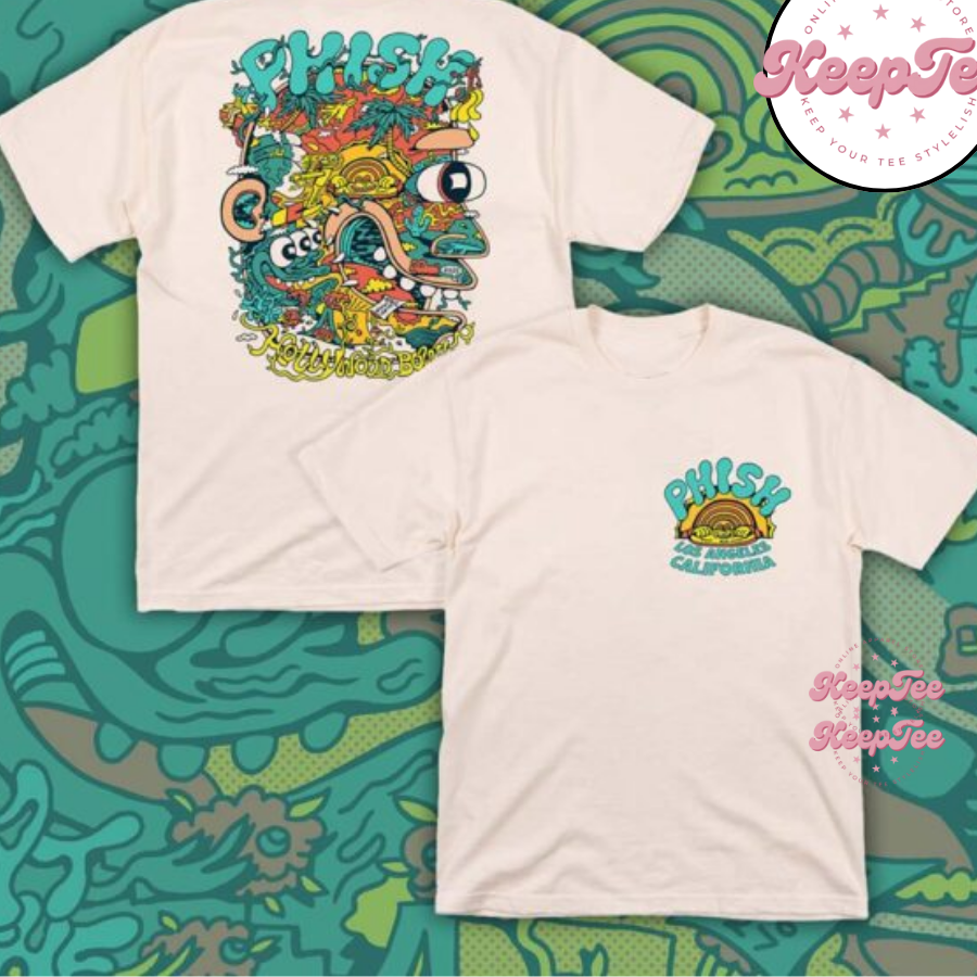 Phish Los Angeles Ca Tee Weekends Run Of Shows 2025 Essentials Shirt