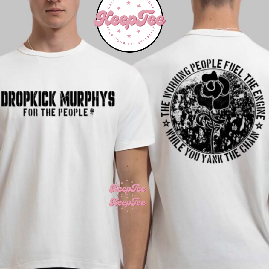 Dropkick Murphys For The People Merch Yank The Chain Shirt