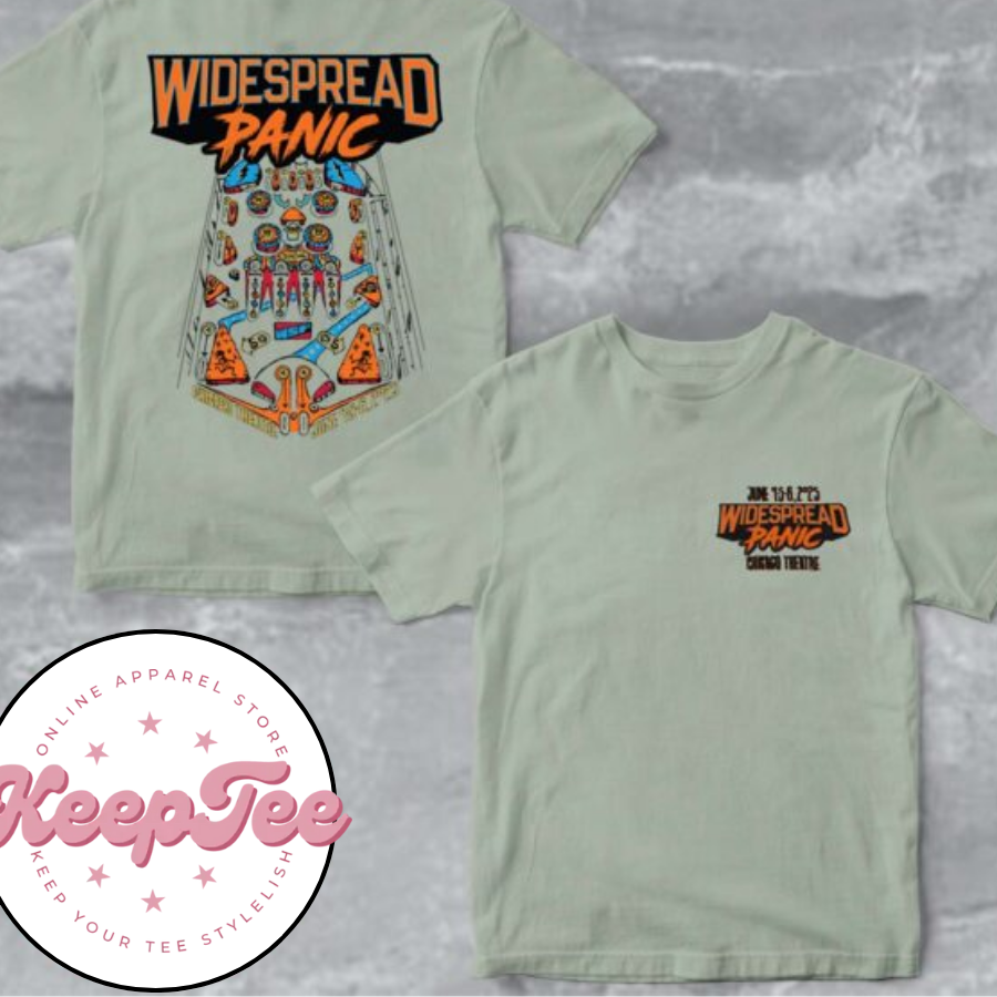 Widespread Panic Chicago Illinois 2025 Tour Merch EvenShirt At Chicago Theatre 2025 Shirt
