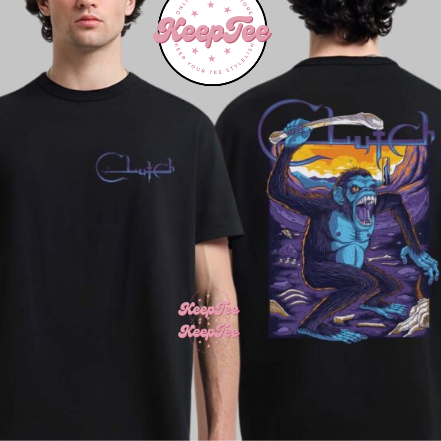 Clutch Ann Arbor Michigan 2025 Merch Tee At Michigan On June 20 2025 Mazza Ape Shirt