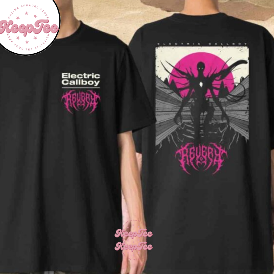 Electric Callboy Revery Creature Merchandise 2025 Two Sides Unisex Shirt
