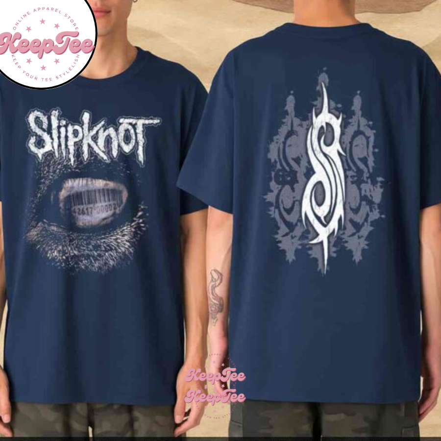 Slipknot Eye And Logo Merchandise 2025 Two Sides Unisex Shirt