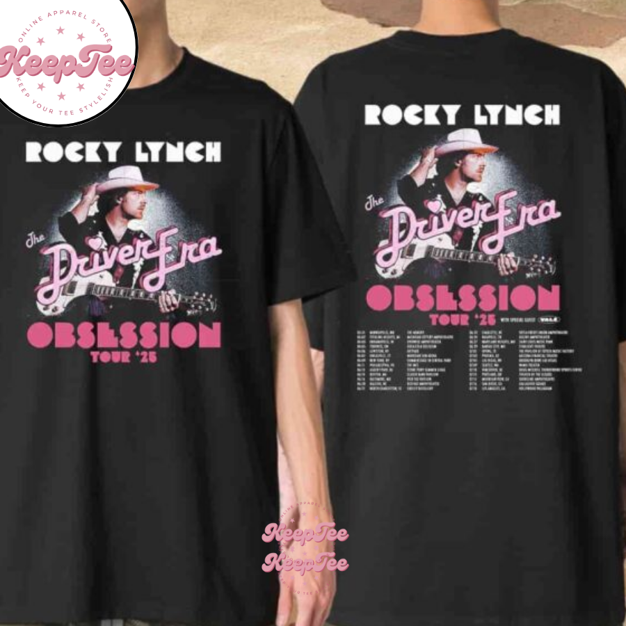 Rocky Lynch The Driver Era Obsession World Tour 2025 Shirt