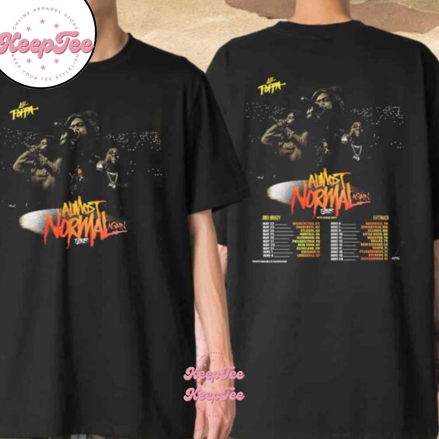 Lil Poppa Almost Normal Again Tour 2025 Schedule List Dates Merchandise Shirt