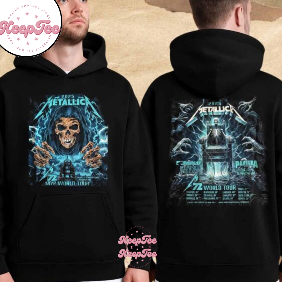 Metallica M72 World Tour 2025 Hoodie
