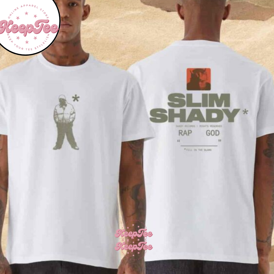 Eminem Asterisk Silhouette Slim Shady Rap God Music Merchandise 2025 Shirt