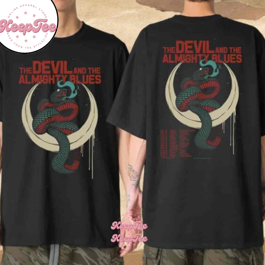 The Devil And The Almighty Blues Band Europe Tour Dates List 2025 Shirt