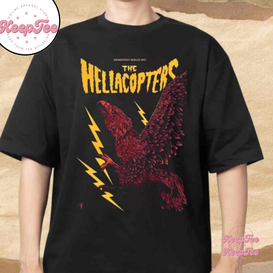 The Hellacopters Desertfest Berlin 2025 Merchandise Unisex Shirt