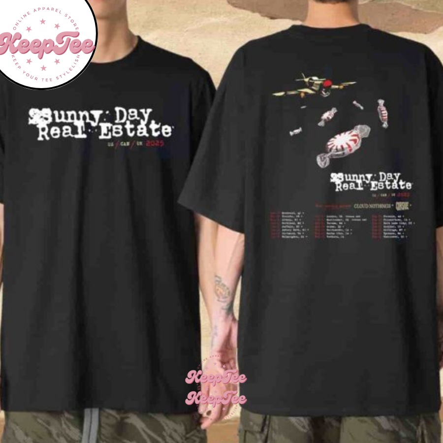 Sunny Day Real Estate Us Can Uk Tour 2025 Shirt