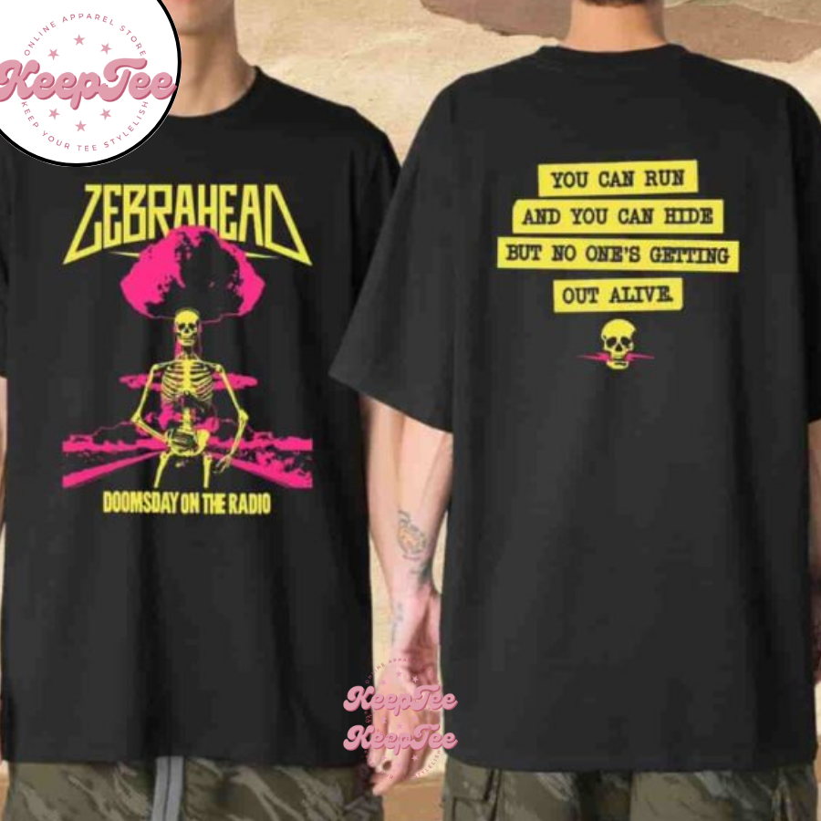 Zebrahead Doomsday On The Radio Merchandise 2025 Shirt