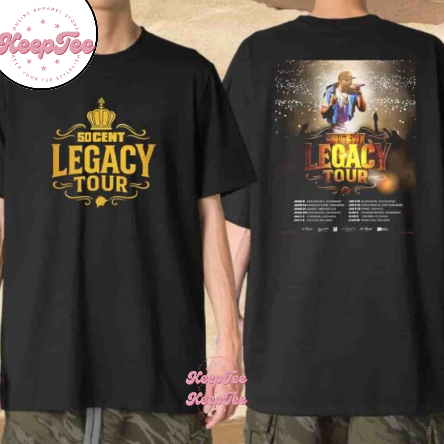50 Cent The Legacy Tour 2025 Shirt