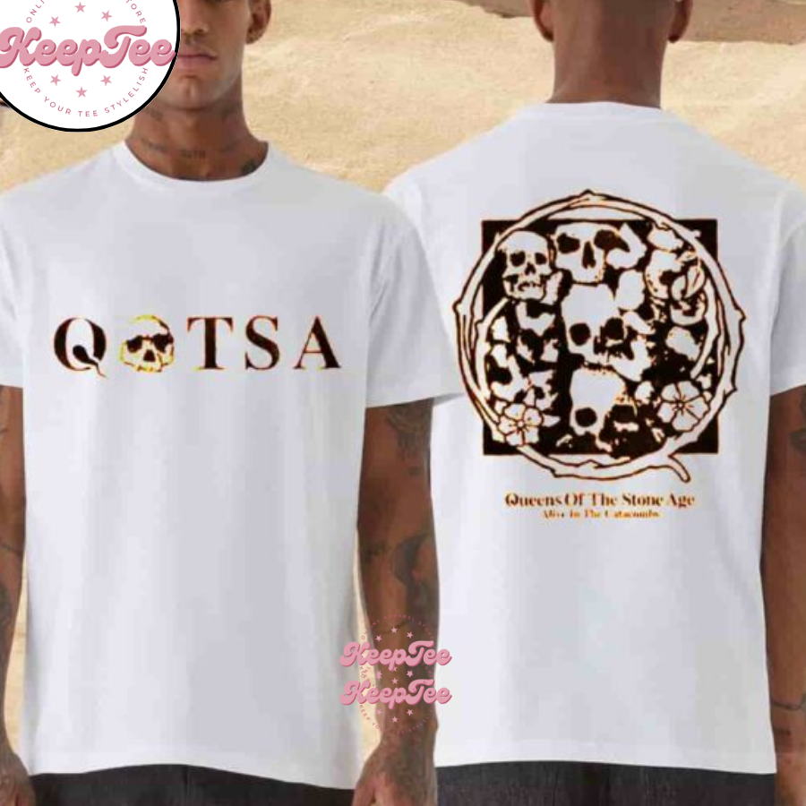 Qosta Queens Of The Stone Age Alive In The Catacombs Merchandise Unisex Shirt