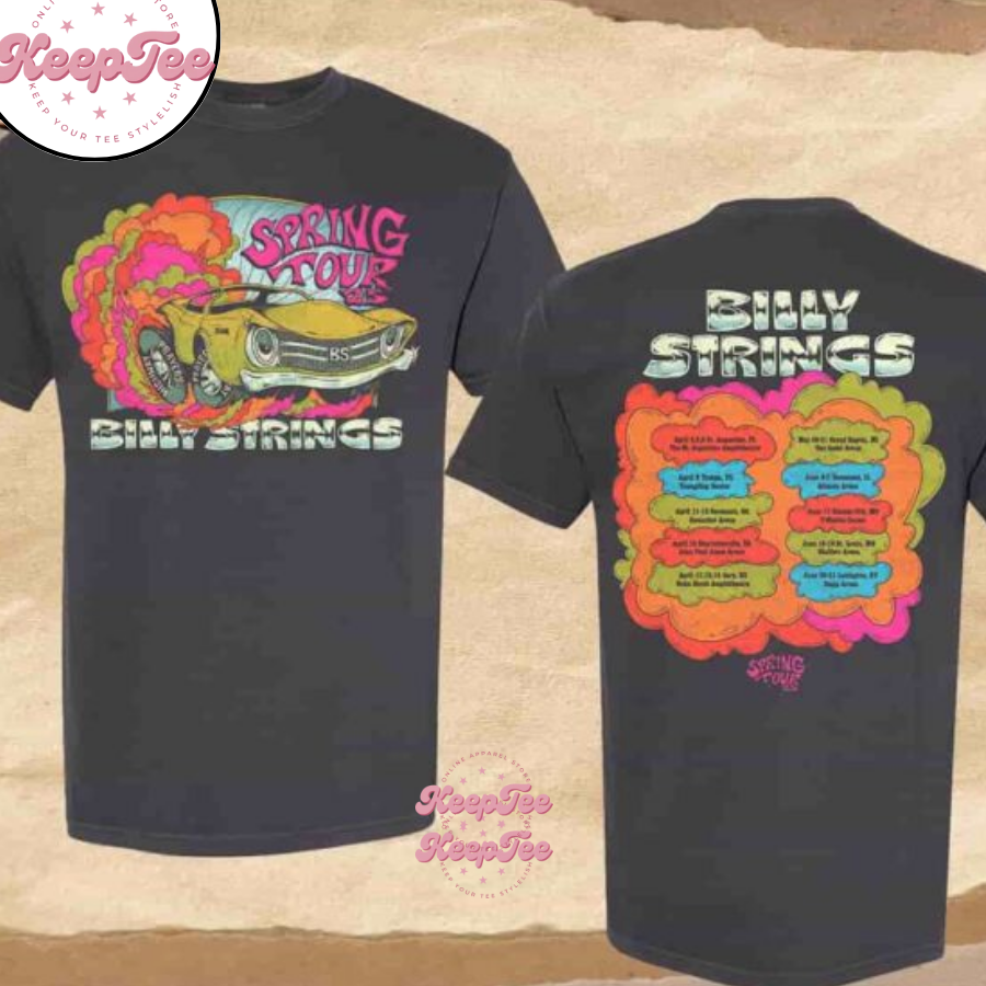 Billy Strings Spring Tour 2025 Highway Prayers Merchandise Unisex Shirt, Billy Strings Shirt