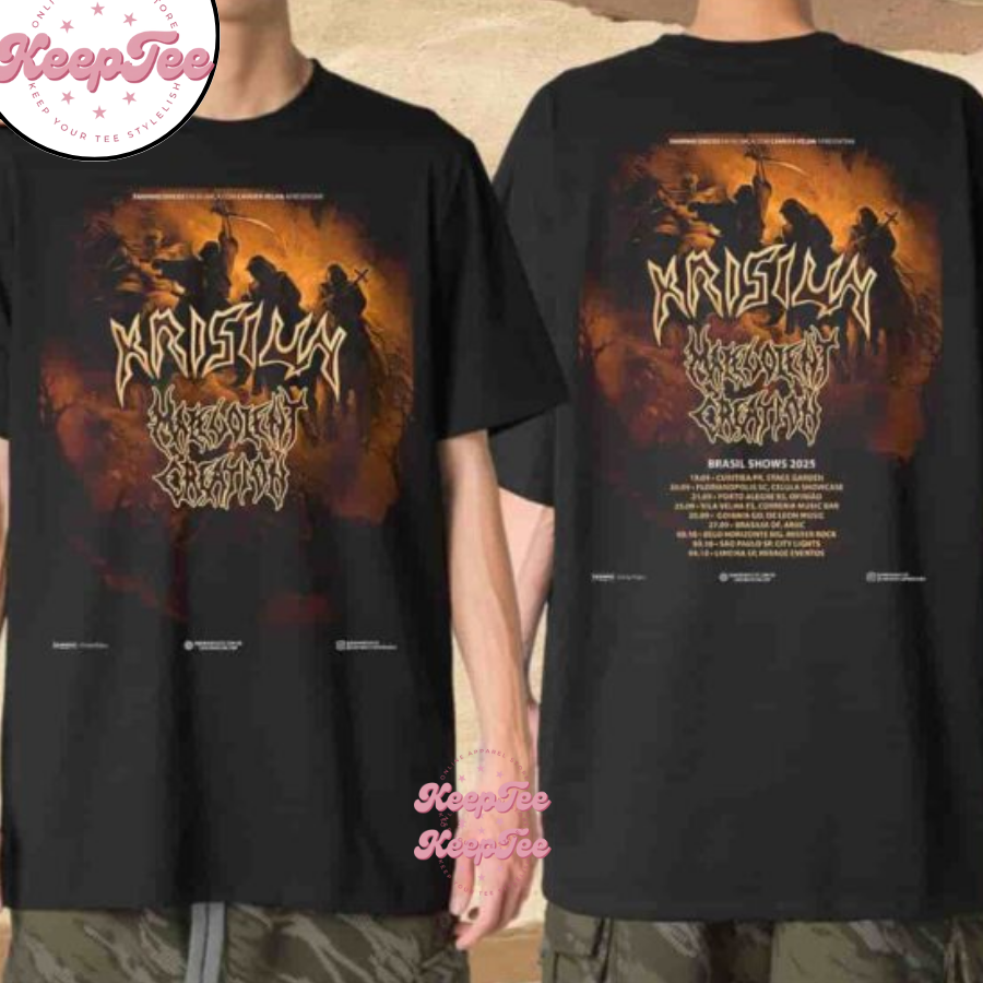 Krisiun With Malevolent Creation Brasil Show 2025 Merchandise Unisex Shirt