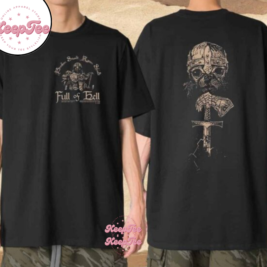 Full Of Hell X Fantasy Initiative Dog Knight Merchandise 2025 Shirt