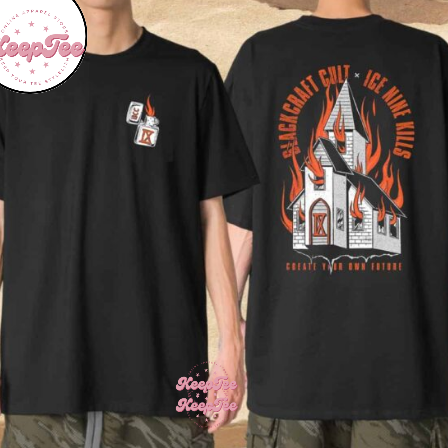 Ice Nine Kills Burning Church Merchandise 2025 Shirt
