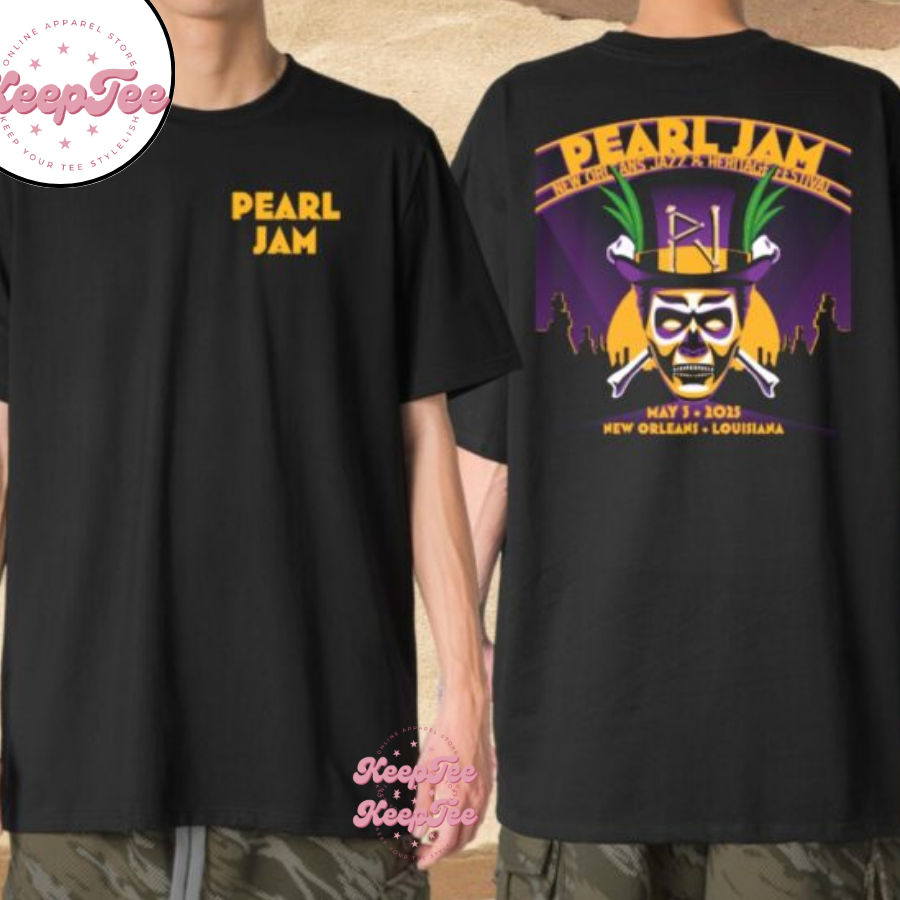 Pearl Jam New Orleans Louisiana Dark Matter World Tour 2025 Shirt