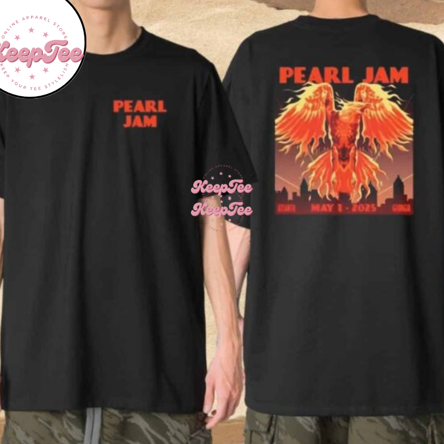 Pearl Jam Atlanta Georgia Usa Dark Matter World Tour 2025 Shirt