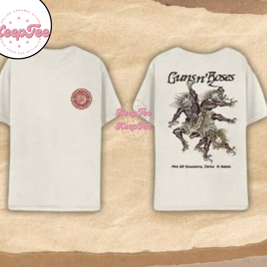 Gun N Roses Japan Tour 2025 Yokohama K Arena Merchandise Shirt