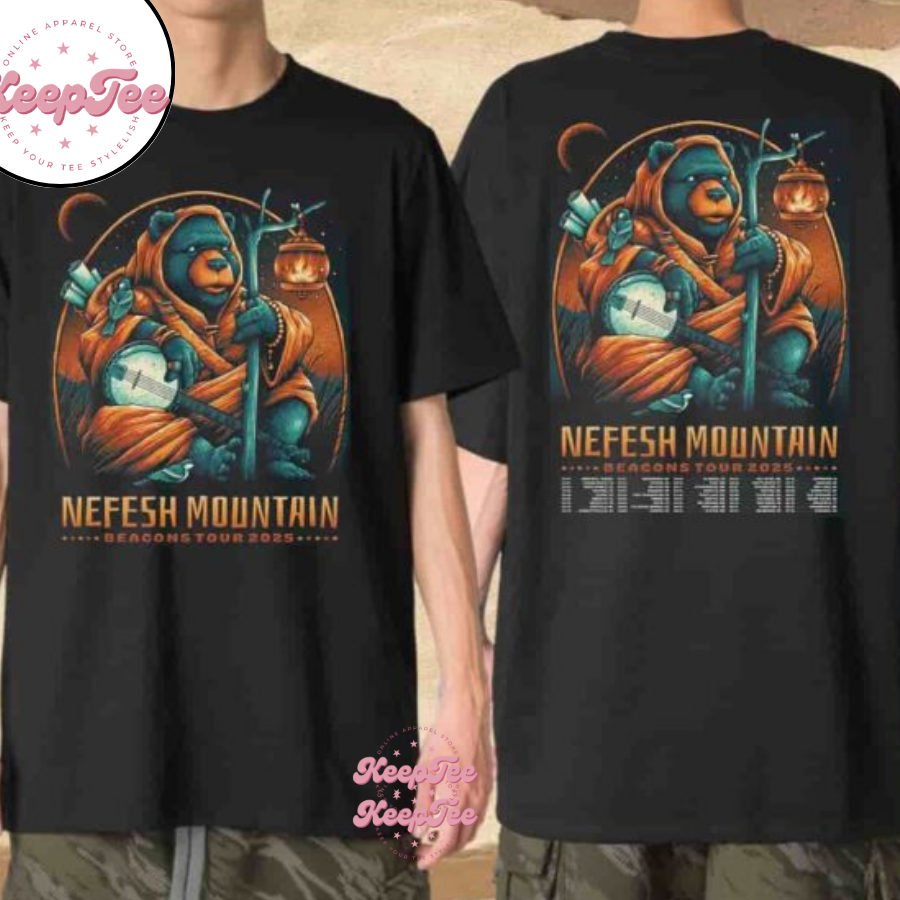 Nefesh Mountain Beacons Tour 2025 Tour Dates Merchandise Shirt