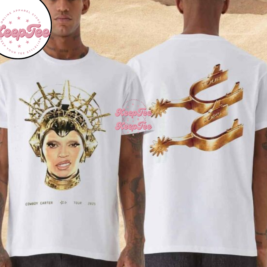 Beyonce Cowboy Carter Tour 2025 Spur Merchandise Shirt