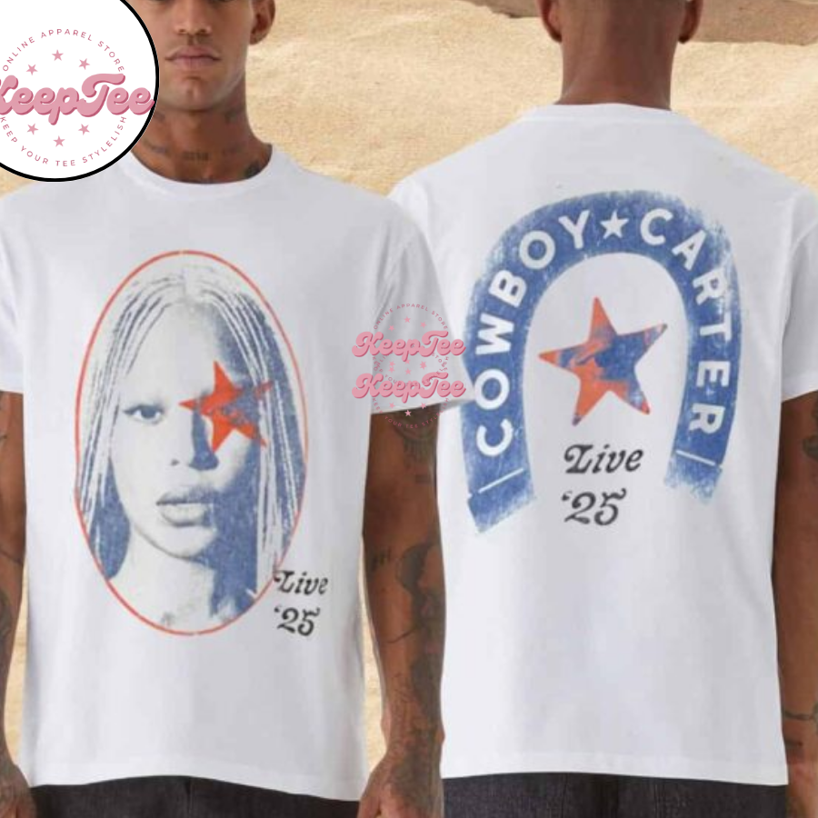 Beyonce Cowboy Carter Live Tour 2025 Merchandise Shirt