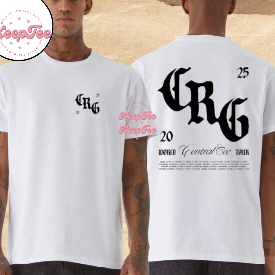 Central Cee CanT Rush Greatness World Tour 2025 Tour Dates Merchandise Unisex Shirt