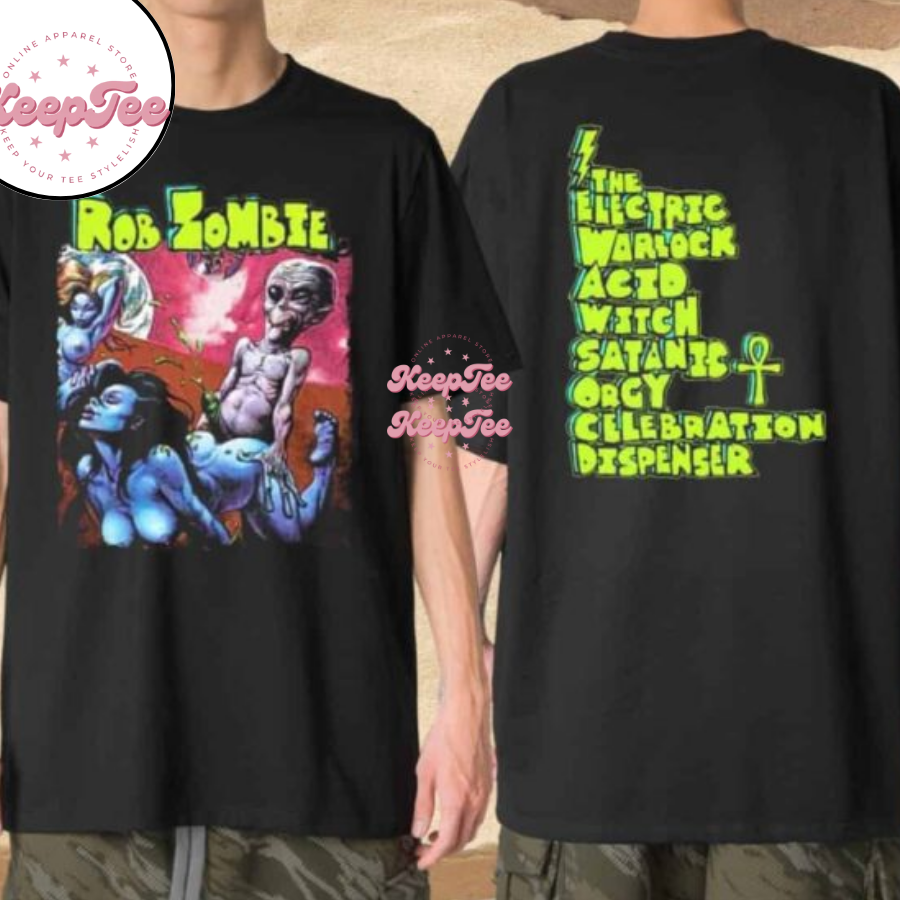 Rob Zombie 2025 Well EverybodyS Fucking In A Ufo Merchandise Shirt