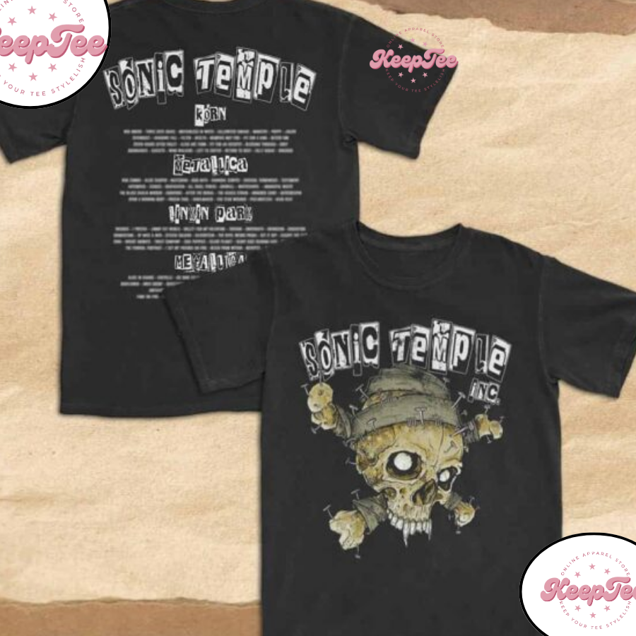 Sonic Temple Festival Art And Music Festival 2025 At Historic Crew Stadium Shirt