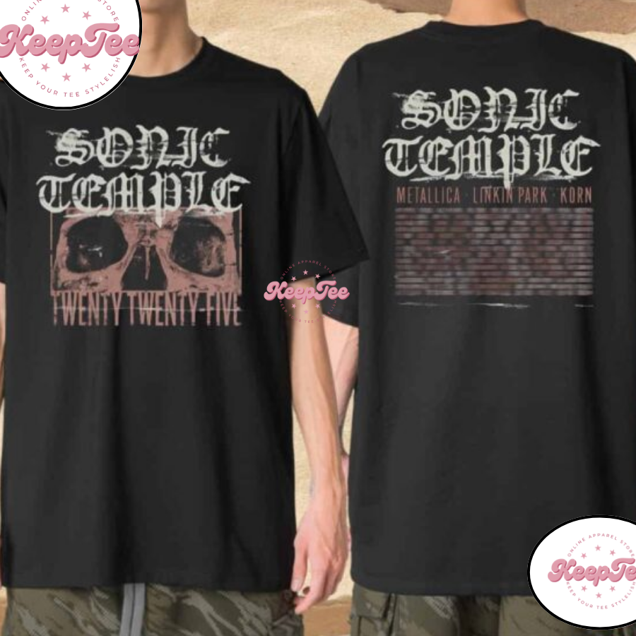 Sonic Temple Art And Music Festival 2025 At Historic Crew Stadium Shirt