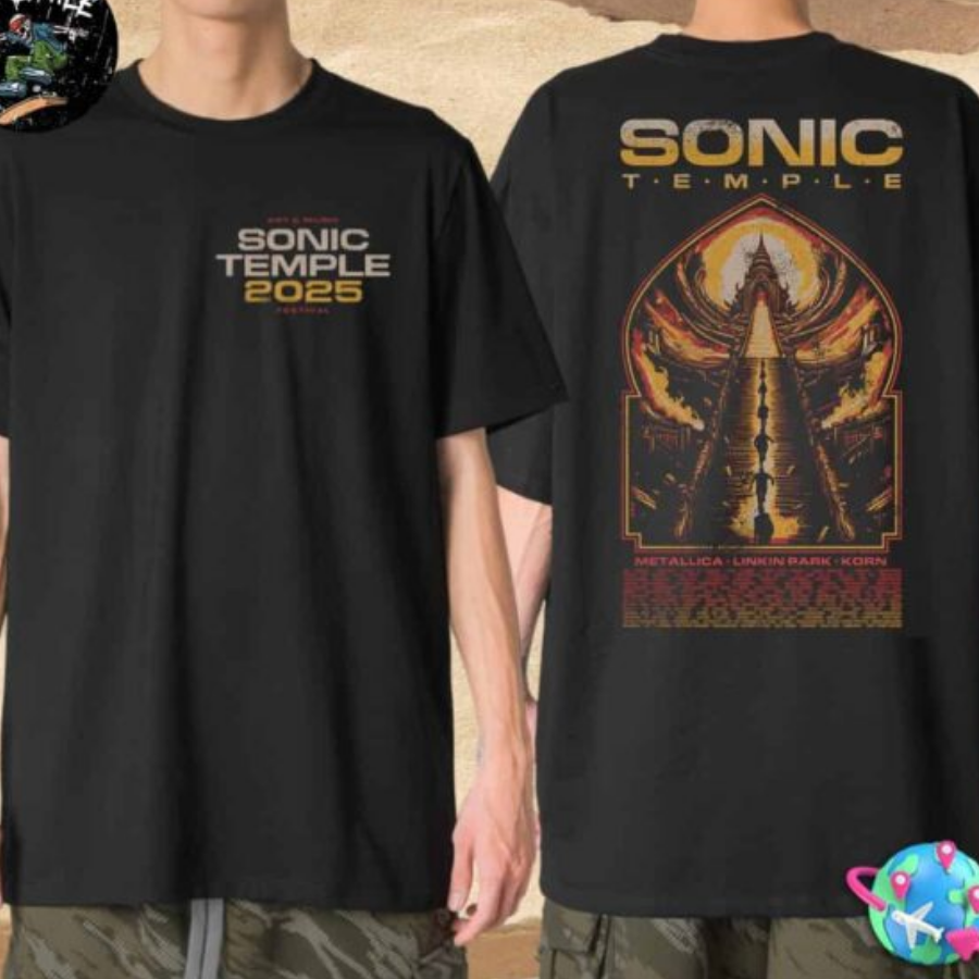 Sonic Temple Festival Art And Music 2025 Shirt