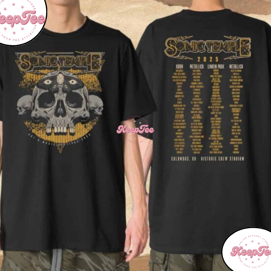 Sonic Temple Festival Art And Music Festival 2025 Shirt