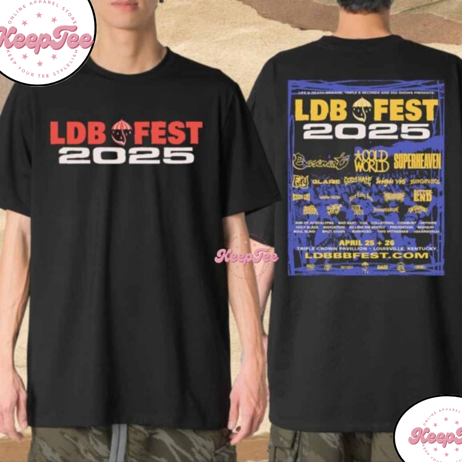 Ldb Fest 2025 Triple Crwon Pavillion In Louisville Kentucky Merchandise Shirt