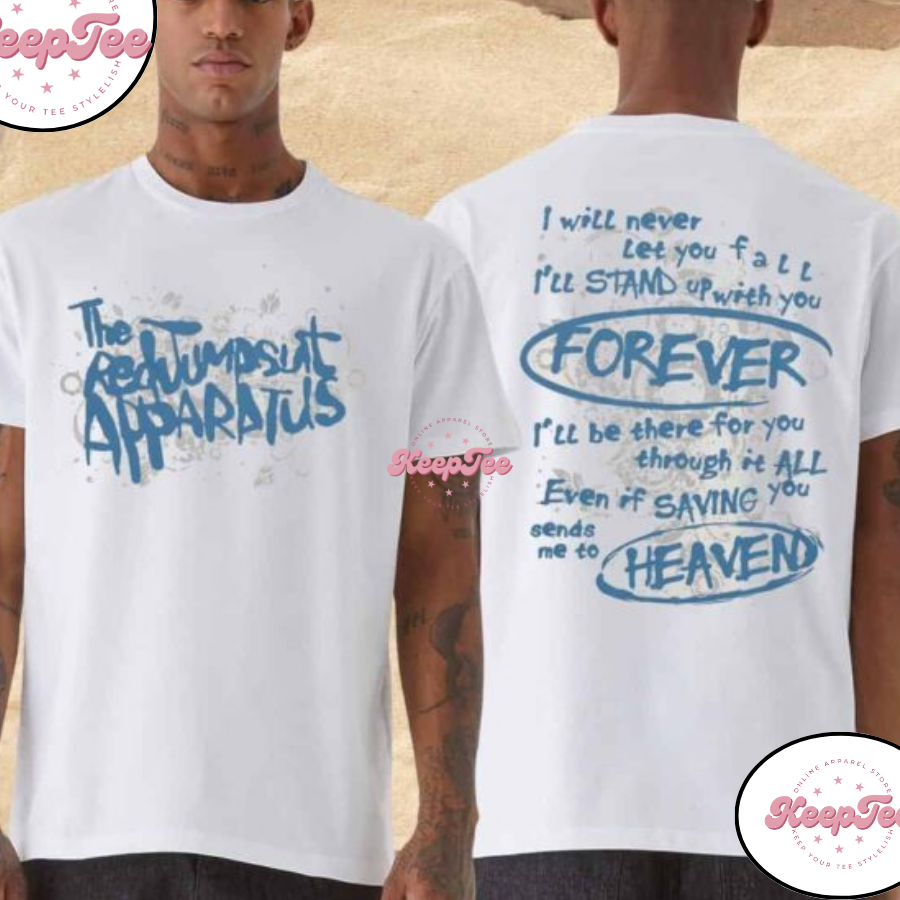 The Red Jumpsuit Apparatus Band Guardian Angel Lyric Merchandise Shirt
