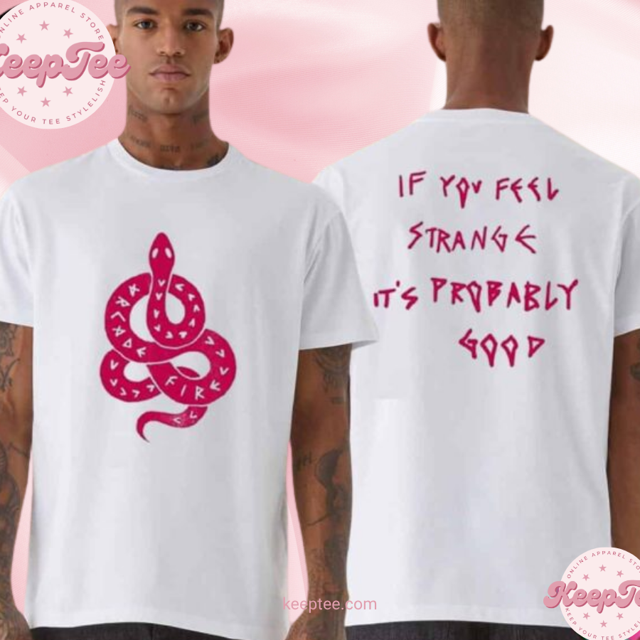 Arcade Fire Band X Mercadorama Dont Think About Pink Elephant Tour 2025 If You Feel Strange ItS Probably Good Merchandise Shirt