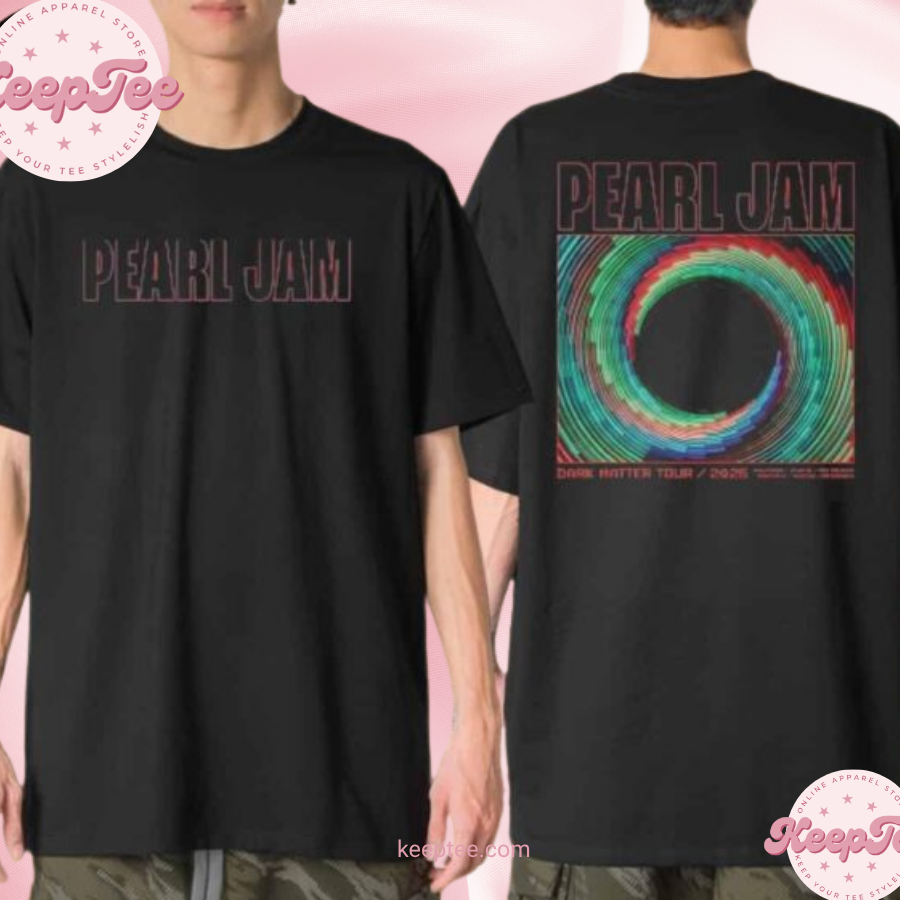 Pearl Jam Dark Matter Tour Kicks Off 2025 Shirt