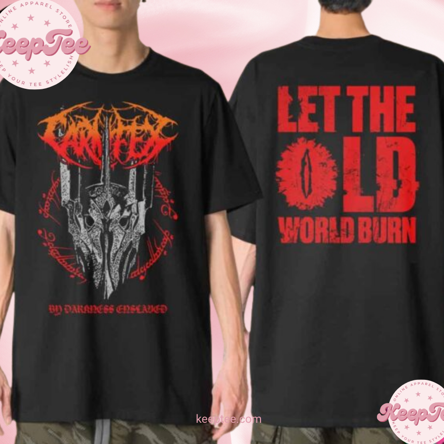 Carnifex Band Sauron By Darkness Endslands Let The Old World Burn Merchandise Shirt