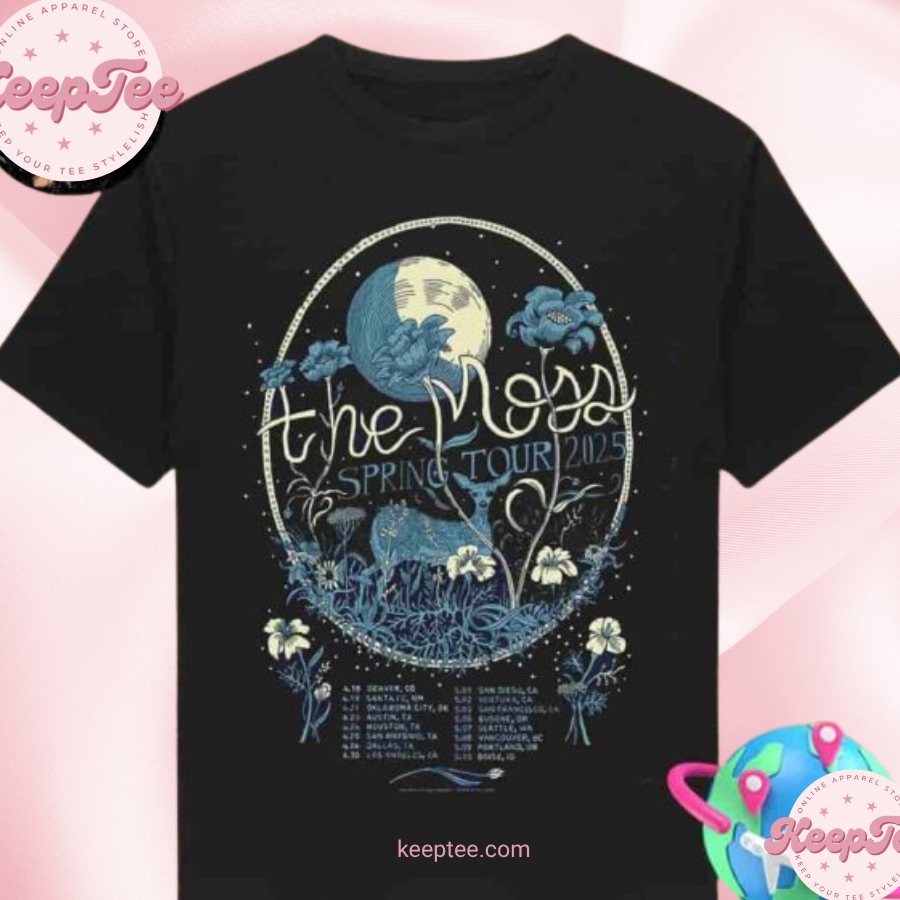 The Moss Spring Tour Dates 2025 Unisex Shirt