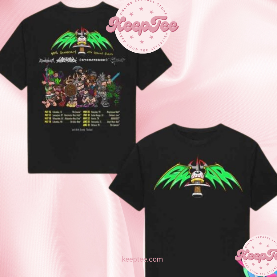 Wrath Of Gwar 40Th Anniversary Tour 2025 Merchandise Unisex Shirt
